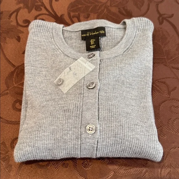 House of Harlow 1960 Merino Wool Cropped Cardigan. Ladies L - Picture 14 of 14